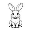 Silkscreen rabbit1