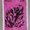 wooden postage stamp