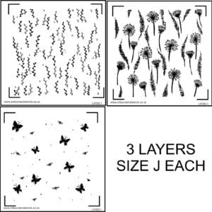 3 layer silkcreen