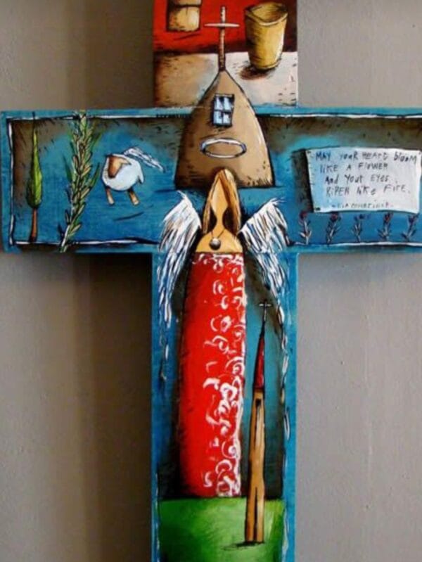 Wooden crosses