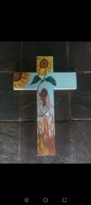 Wooden crosses