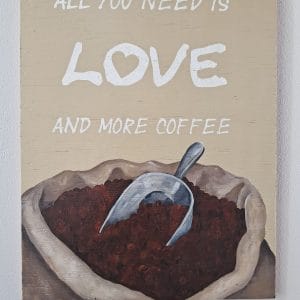 Painted Coffee sign