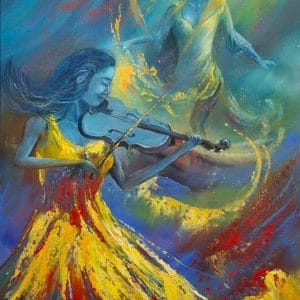 The sole of music @R12K. 1,2x0,6