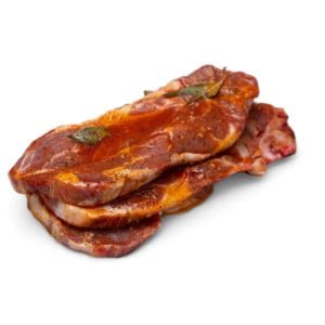 Beef Rashers (Marinade)