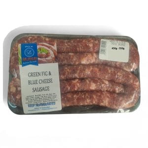 Beef sausage – Green fig & blue cheese 450g - 550g