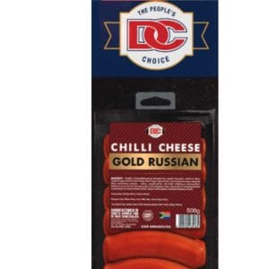 Pork russians chilly cheese